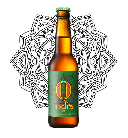 Alcohol-free IPA 0 India