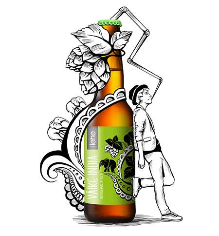 Low alcohol hop explosion Little India